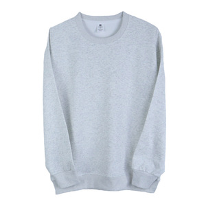 เสื้อสเวตเชิ้ตคอกลมสีพื้นสำหรับผู้ชาย ทรงปกติ ผ้าฝ้ายถัก 100% สวมใส่สบายๆ สำหรับฤดูใบไม้ร่วง - Product Image 2