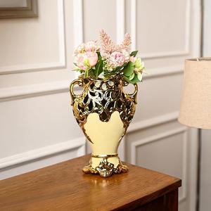 Jarrón Decorativo de Metal Artístico para Exhibición en Mesa, Pieza de Decoración Interior Premium para Hoteles y Hogares - Product Image 2