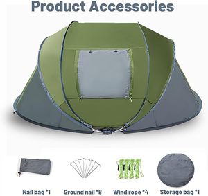 Carpa Plegable para las Cuatro Estaciones, de Apertura Rápida, Equipo para Senderismo y Camping, para Todas las Estaciones, Gran Venta - Product Image 2