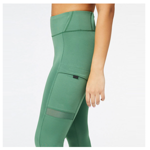 Leggings de yoga personalizados sin costuras para mujer, al por mayor, de cintura alta, para entrenamiento, servicio OEM. - Product Image 3