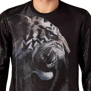 Sudadera de Algodón con Cuello en V para Hombre, Estampado de Moda, Invierno, Diseño Moderno, Venta al Por Mayor - Product Image 5