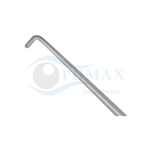 Gancho para lentes oftálmicas Sinskey II de alta calidad, gancho angulado para manipulación de lentes, punta roma angulada de 0,2 mm de diámetro, acero inoxidable - Product Image 3