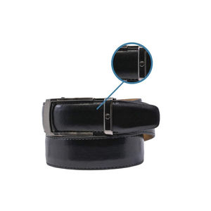 Cinturón de Cuero Genuino para Hombre con Hebilla de Aleación de Zinc de Alta Calidad, Hebilla Intercambiable Personalizada, Cinturón de Cuero Genuino de Marca de Lujo al por Mayor - Product Image 2