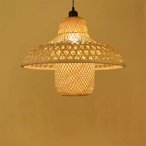 Lámpara Colgante de Bambú y Ratán de Estilo Asiático para Restaurante, Cocina, Comedor, Diseño Moderno para el Hogar - Product Image 2