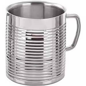 Gobelet en laiton de qualité supérieure, très vendu, pour le café, la bière, le camping et les voyages. - Product Image 1