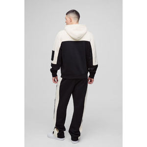 Ensemble de survêtement respirant 5 pièces personnalisé avec logo pour hommes : Leggings et tenue de sport - Product Image 3