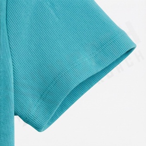 เสื้อครอปท็อปผู้หญิงผ้าฝ้ายสีตามสั่ง แต่งลายปัก สไตล์เซ็กซี่ เหมาะสำหรับใส่เที่ยวกลางคืน ออกกำลังกาย ฟิตเนส หรือเล่นกีฬา - Product Image 6