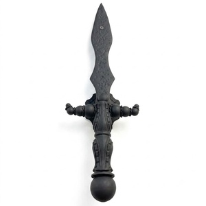 Accesorio de hierro forjado resistente al óxido Iron Nature, superficie con acabado de madera, estilo tradicional, fácil instalación para portones/cercas - Product Image 1