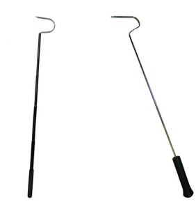 Gancho para Serpientes Portátil y Plegable de Acero Inoxidable, Pinzas para Serpientes y Reptiles, Herramienta Retráctil para Captura y Manipulación - Product Image 3