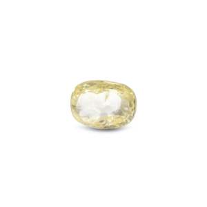 Loose 3.03 Carat Oval Cut Yellow Sapphire Gemstone for Fine Jewelry 10x12mm - Product Image 1