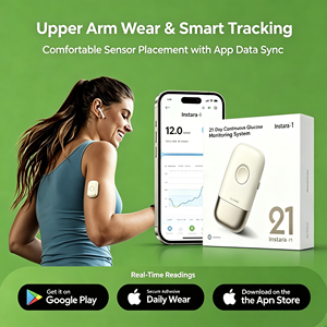 Sistema <span class=keywords><strong>de</strong></span> Monitoreo <span class=keywords><strong>de</strong></span> <span class=keywords><strong>Glucosa</strong></span> Instara CGM, Parche <span class=keywords><strong>de</strong></span> <span class=keywords><strong>Sensor</strong></span> CGM Portátil <span class=keywords><strong>de</strong></span> 21 Días con Aplicación Móvil para el Seguimiento <span class=keywords><strong>de</strong></span> Tendencias <span class=keywords><strong>de</strong></span> <span class=keywords><strong>Glucosa</strong></span> - Product Image 6