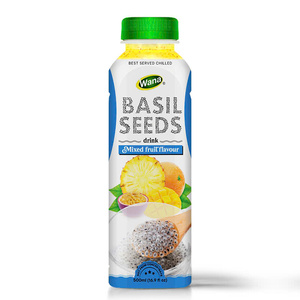 เครื่องดื่มเมล็ดกระเพรา500มล. พร้อมน้ำผักและผลไม้บลูเบอร์รี่ฉลากส่วนตัวเครื่องดื่มวาน่าเวียดนามสินค้าส่งออก - Product Image 4