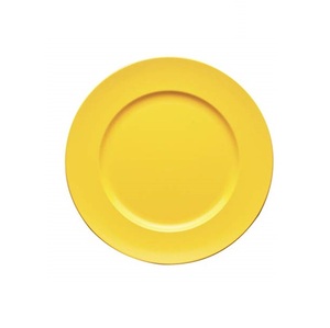 Assiettes de présentation rondes en plastique blanc de 10,25 pouces avec bordure argentée, lot de 80 assiettes de présentation blanches avec bordure argentée - Product Image 3