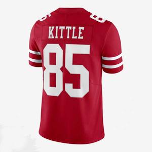 Maillot de football américain à manches courtes imprimé unisexe pour adultes, personnalisé, anti-bactérien, col en V, bretelles réglables, streetwear - Product Image 2