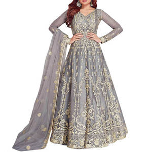 Robe de soirée pour femme 2026, ensemble trois pièces fantaisie, broderie lourde, en mousseline, style pakistanais, robe de mariée traditionnelle de luxe, créateur Forma - Product Image 6