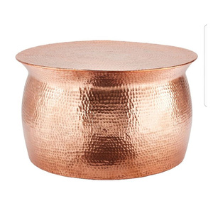 Ultra Luxury Designer Metal Coffee <b>Table</b> with Contemporary Open Frame Structure and <b>Matte</b> Powder Coated Finish for Modern Living - Product Image 3