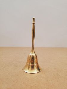 Campana de Mano Decorativa Vintage de Latón para el Hogar, Templo, Oración y Servicio de Recepción con Acabado Elegante - Product Image 2