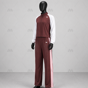 Conjunto Deportivo de 2 Piezas Personalizado para Mujer, Chaqueta con Cierre de Cremallera, Pantalones Deportivos de Pierna Ancha, Proveedor Mayorista de Ropa Deportiva - Product Image 6