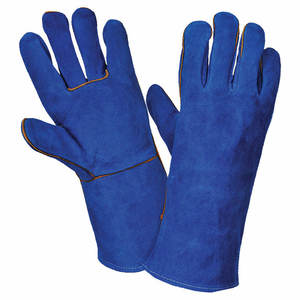Guantes de Trabajo de Cuero Vacuno de Primera Calidad, Resistentes al Agua, Antideslizantes, Duraderos, Personalizables, Resistentes al Calor - Product Image 2