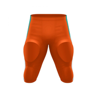 Pantalones de Fútbol Americano Personalizados, Transpirables, que Absorben la Humedad, Antibacterianos, de Secado Rápido, con Spandex/Poliéster y Almohadillas Integradas