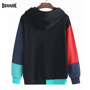 Bomlook — chemisier décontracté à manches longues pour hommes, tenue urbaine, à col rond, avec cordon de serrage, de haute qualité, sweat-shirt Simple, de tous les jours, collection 2021 - Product Image 2