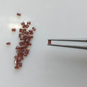 Granat rouge naturel 2x1,5 mm taille baguette, pierre précieuse lâche de qualité supérieure certifiée pour la fabrication de bijoux - Product Image 5