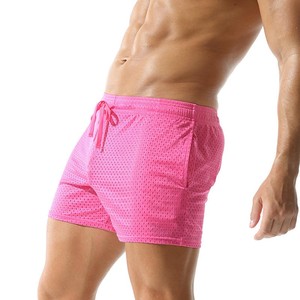 Mens Comfort <b>Mesh</b> Athletic Shorts Soft Lightweight Gym Wear Breathable Training Bottoms with Stretch Waist & Side Pockets - Product Image 5