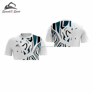 Custom 100% Polyester Knitted <b>Fleece</b> Pickleball <b>Shirt</b> <b>Men</b> Sports <b>Shirts</b> Custom logo Digital Printing OEM ODM Manufacturer - Product Image 6