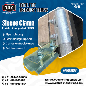 ข้อต่อเหล็ก Delite Steel SLEEVE COUPLER สำหรับแบบหล่อคอนกรีต ตัวเชื่อมแบบใช้ซ้ำได้ สำหรับนั่งร้านก่อสร้าง ข้อต่อแบบหล่อคอนกรีต - Product Image 5