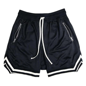 Pantalones cortos de baloncesto ligeros, transpirables, deportivos, Niker, 100% poliéster, pantalones cortos para correr con bolsillos laterales. - Product Image 2