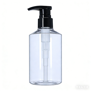 Bouteilles pulvérisatrices rondes en PET de 300 ml pour gel douche, shampoing, soins de la peau, emballage cosmétique personnalisé, impression sérigraphique de haute qualité - Product Image 6