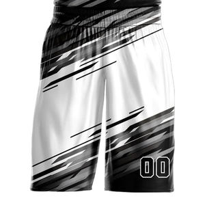 Ensemble de maillots de basket-ball unisexes personnalisés sans manches, imprimés par transfert thermique, en maille 100% polyester, respirant et anti-transpiration, col en V - Product Image 5