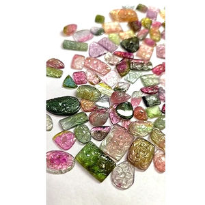 160 pierres précieuses naturelles multi-tourmalines de 8 mm à 25 mm, 435 carats, lot Iroc Sales, pierres précieuses en vrac de haute qualité, 435 $ US au total - Product Image 3