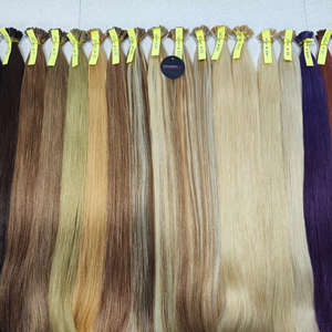 Extensiones de Cabello I-Tip de la Mejor Calidad, 100% Vietnamitas, Estilo Liso, Cutícula Completa, Doble Capa, Cabello Virgen de Alta Calidad, Venta al Por Mayor para Exportación - Product Image 1