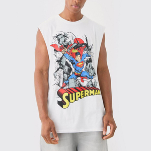 Camiseta sin Mangas ACTS ENTERPRISE para Hombre, Estilo Regular, Secado Rápido, Anti-UV, Transpirable, Poliéster/Algodón, Color Sólido - Product Image 1