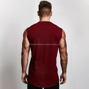 Wholesale Custom Logo Size and Color OEM Quick Dry Sport Singlet Workout Sleeveless <b>T</b> <b>Shirt</b> <b>Men</b> Gym Tank Tops - Product Image 2
