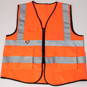 เสื้อกั๊กนิรภัยสะท้อนแสง ANSI Class 2 แบบปรับแต่งได้ ผลิตจากโรงงานเสื้อผ้าทำงานแขนยาวผ้าฝ้าย คุณภาพสูง - Product Image 6