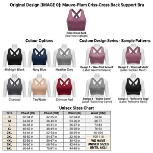 Premium Quality Cross Strap Sports <b>Bra</b> Shockproof Fitness & Gym Activewear Clothing Manufacturer - Product Image 3