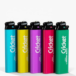 Briquet à gaz Cricket en plastique de qualité supérieure / Briquet Cricket jetable avec logo personnalisé / Briquets Cricket rechargeables à vendre - Product Image 5