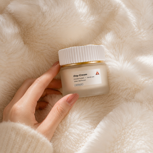 Crema de Día con Ácido Glicólico, Extracto de Regaliz y Extracto de Té Verde - Hidratante con Ácido Hialurónico para Todo Tipo de Piel - Product Image 4