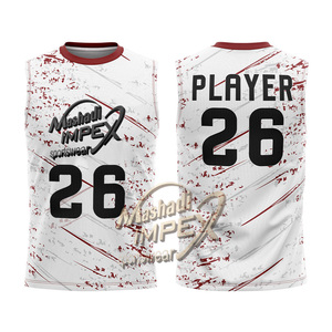 เสื้อฟุตบอล 7V7 แบบสั่งทำ สีขาวดำ พิมพ์ลายด้านหน้า ไม่มีแขน พร้อมหมายเลขและชื่อ ผ้าสแปนเด็กซ์/โพลีเอสเตอร์ พิมพ์ลายดิจิทัล ปี 2026 - Product Image 3