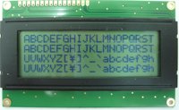 Wisetip Multi Series Vc20X4A Benutzerdefiniertes Zeichen-LCM-Modul ST7066 Controller +5V Display-Lösung 77x25,2mm Anzeigebereich 1/16 Duty
