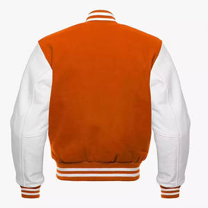 Chaqueta Varsity de Lana para Hombre, con Cuello Alto y Logotipo Frontal, Estilo Béisbol, para Otoño, Precio Razonable, Superventas - Product Image 6