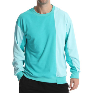 Sudadera Básica para Hombre, 100% Algodón, Diseño Personalizado, Cuello Redondo, Estilo Vintage, Lisa, Teñida, para Gimnasio, Correr, Venta al Por Mayor - Product Image 5