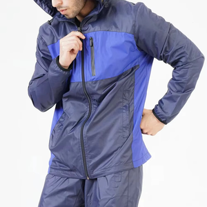 Factory Waterproof Nylon Lightweight Tracksuit High Quality Men's <b>Windbreaker</b> Track Suit Set Sportswear - Product Image 4