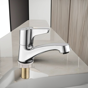 Vietnam Factory Modern ABS <b>Plastic</b> Basin Faucet Water-Saving Ceramic Valve Core Single Handle Deck Mounted Sink <b>Tap</b> hot sale - Product Image 3