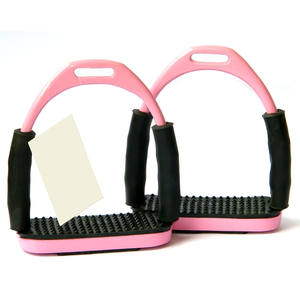 Étriers Flexibles Haute Performance Antidérapants Légers en Acier Inoxydable pour l'Équitation - SHER SONS SPORTS Tailles/Couleurs Personnalisées - Product Image 1