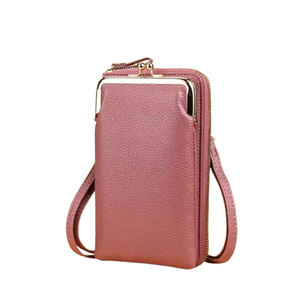 Sac banane en cuir avec fermeture éclair - Polyvalent pour les voyages, les loisirs et les activités de plein air - Écologique et confortable pour le quotidien - Product Image 1