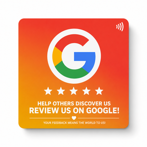 Carte NFC Google Review EM4305 avec design 5 étoiles, étanche et 13,56 MHz pour les commentaires professionnels et les paiements/adhésions - Product Image 4