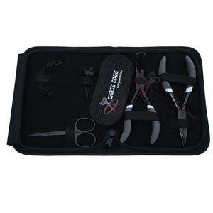 Pince à extensions capillaires micro-anneaux et micro-liens noire, 5 pouces, pour sertissage et retrait de perles, en acier inoxydable, avec ciseaux et séparateur de mèches - Product Image 1